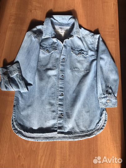 Джинсовая рубашка Lets