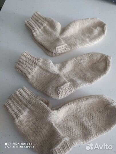 Носки вязаные мужские