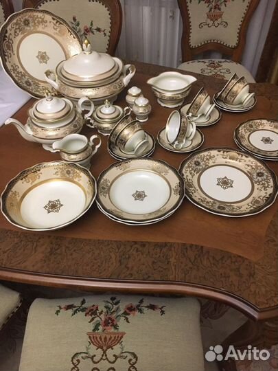 Сервиз чайный и обеденный на 6 перс.Германия,новый