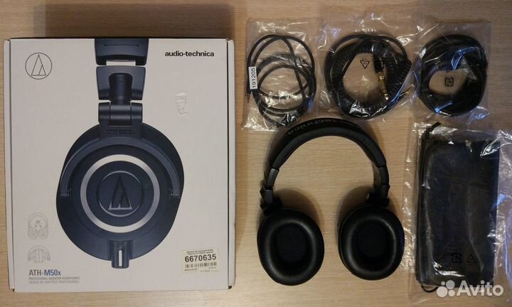Наушники Audio technica ath m50x