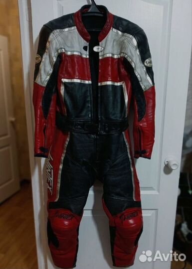 Мотокомбенизон кожаный