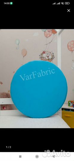 Простыня на круглую кроватку