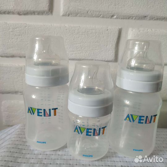 Бутылочки avent новые