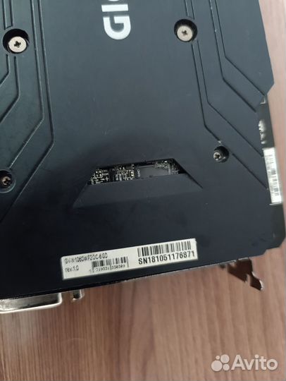 Видеокарта gtx 1060 6gb на восстановление