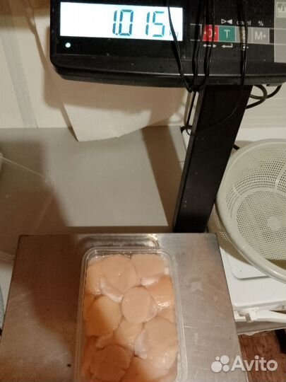 Морской гребешок филе заморозка