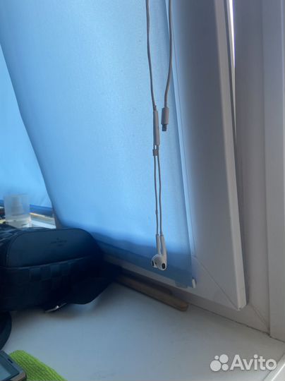 Рулонные шторки голубая как новая