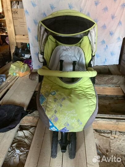 Детская прогулочная коляска всесезонная