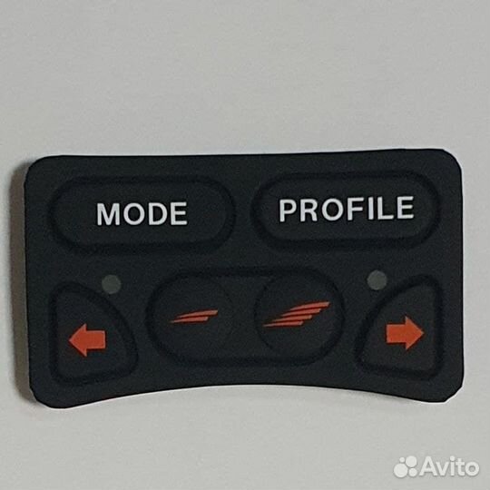 Накладка рез. на задние кнопки для пульта R-NET JS