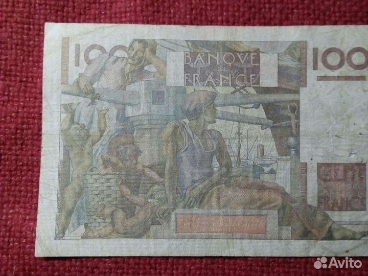 Франция /100 франков/ 1949 год /VF