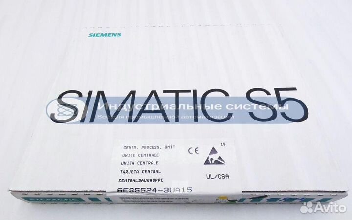 Центральный процессор Siemens 6ES5524-3UA15