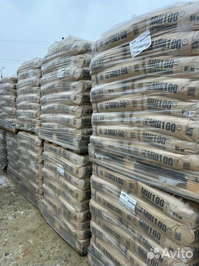 Штукатурка гипсовая машинного нанесения мш 100 30