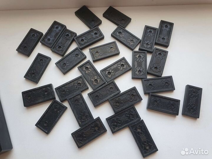 Домино карболитовое СССР