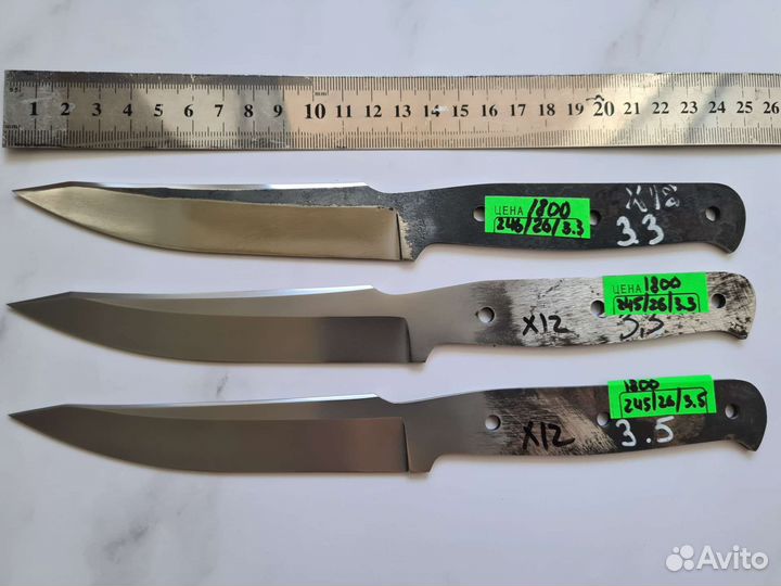 Клинки из кованой стали