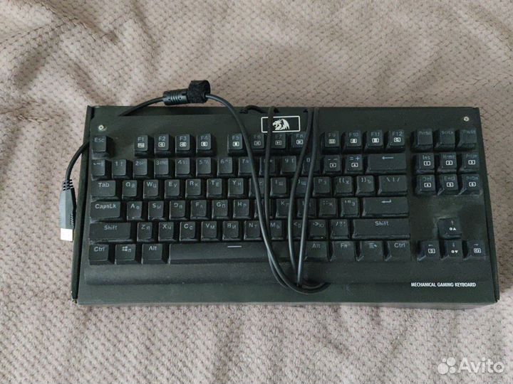 Игровой пк с монитором и клавиатурой