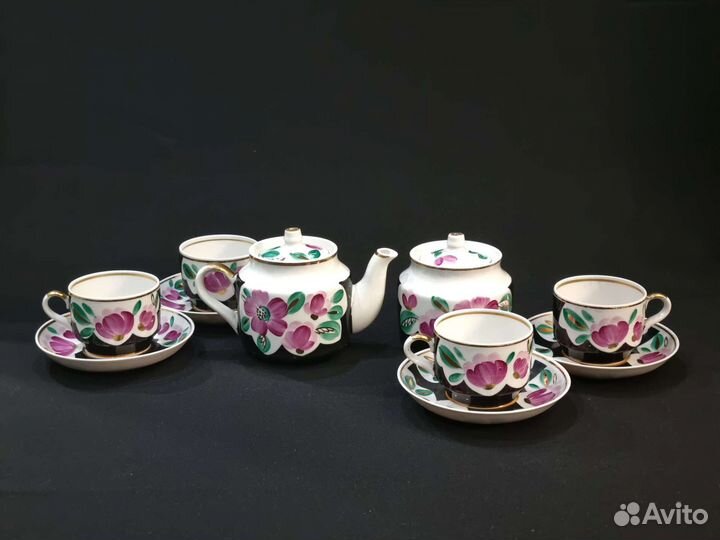 Сервиз по отдельности Шиповник Вербилки СССР