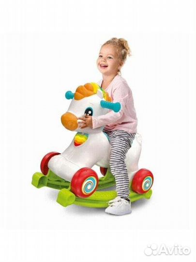 Каталки и качалки Лошадка-качалка Clementoni Rocking horse and wheels (FR)