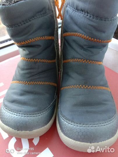 Сапоги ботинки Ecco 22