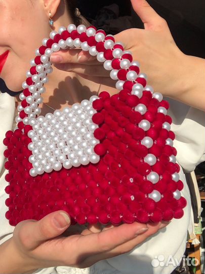 Сумка из бусин