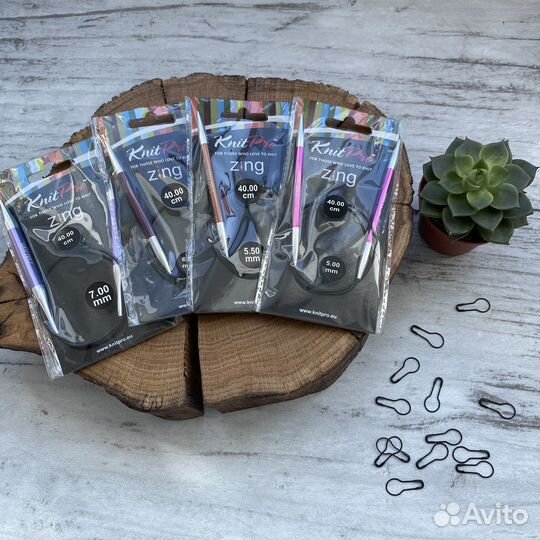 Спицы zing круговые укороченные