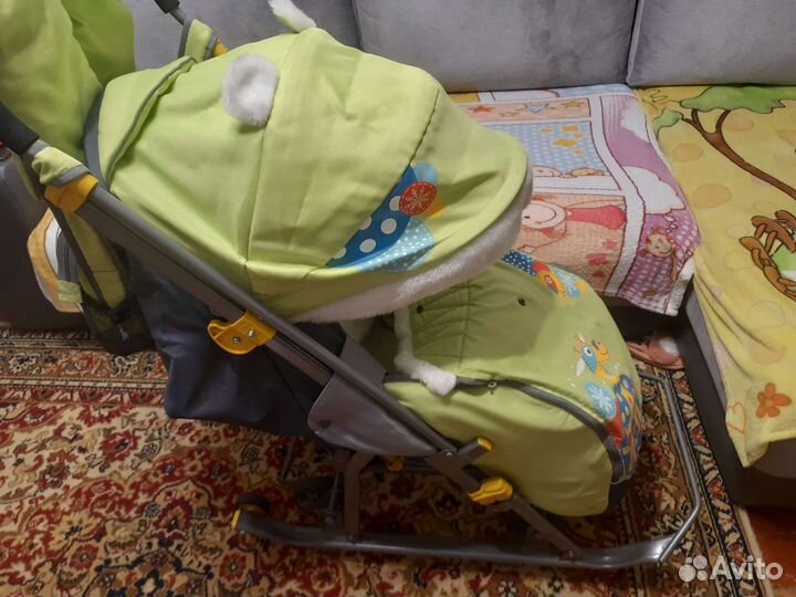 Санки коляска Ника kids