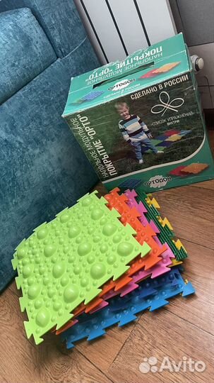 Детский коврик пазл орто