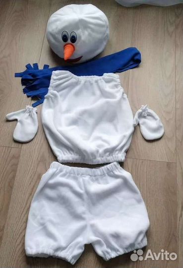 Костюм карнавальный Снеговик