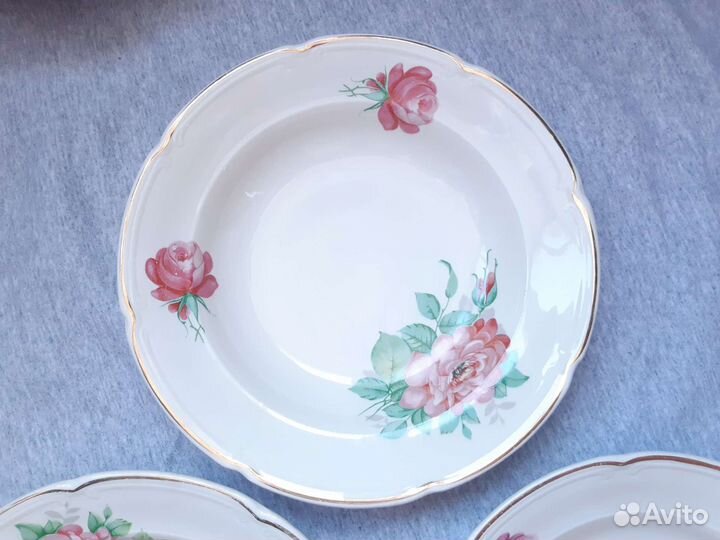 Тарелки СССР зик Конаково 8 шт