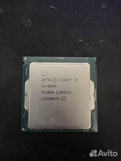Процессор intel core i5 6600 3.3 GHZ