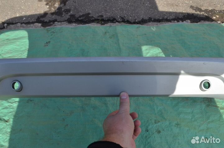 Юбка заднего бампера BMW X1 E84