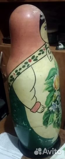 Матрешка футляр от шампанского