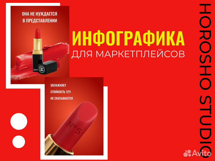 Инфографика для маркетплейсов wildberries ozon
