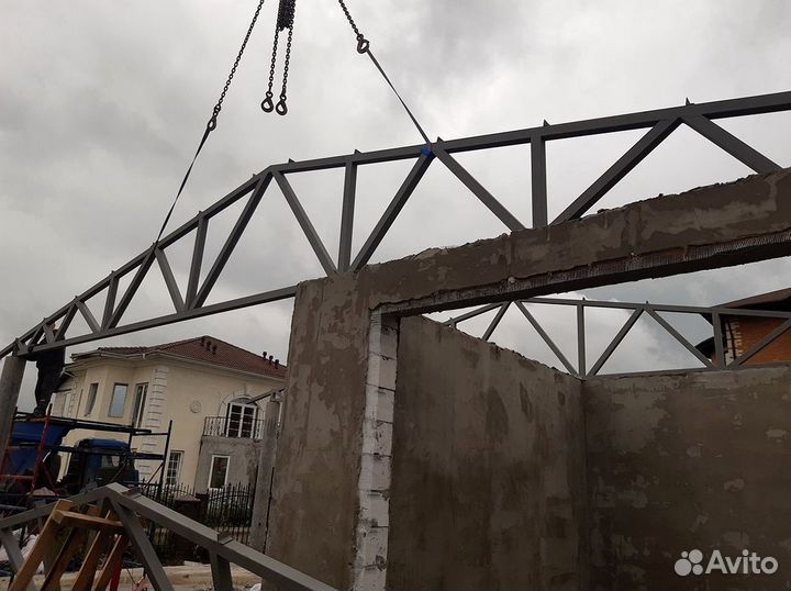 Фермы металлические любой сложности