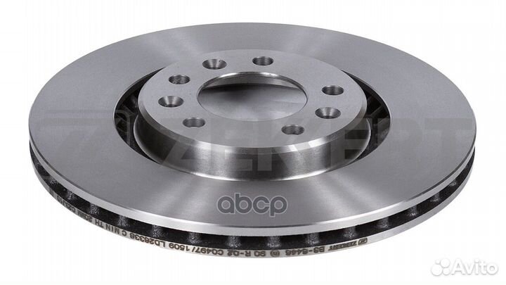 Диск торм. задн. Citroen Jumpy III 16- Spacetourer