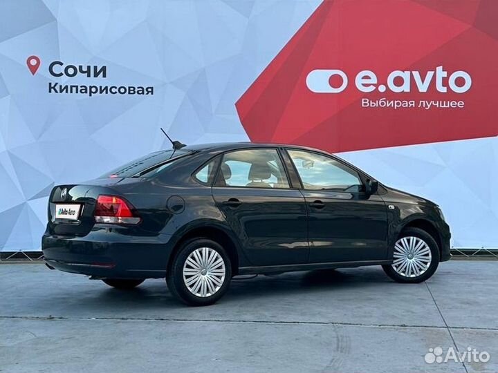 Volkswagen Polo 1.6 AT, 2017, 158 000 км