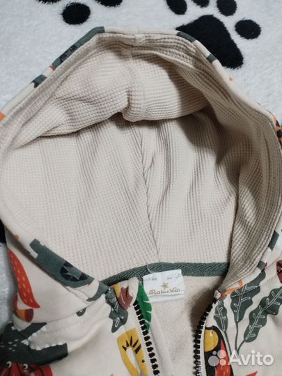 Толстовка с капюшоном для мальчика 74