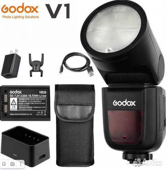 Вспышка Godox V1 Canon