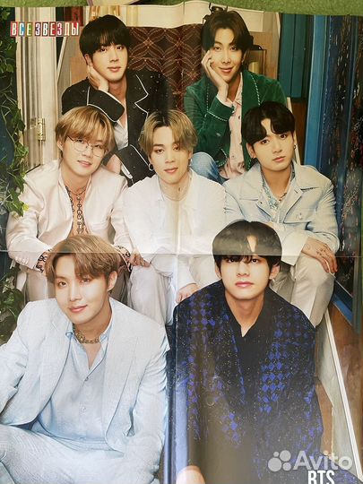Официальные карточки BTS