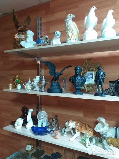 Статуэтки СССР: фарфор, бронза, чугун, силумин
