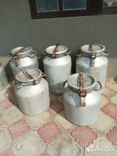 Фляга алюминиевая 40 л 25 л