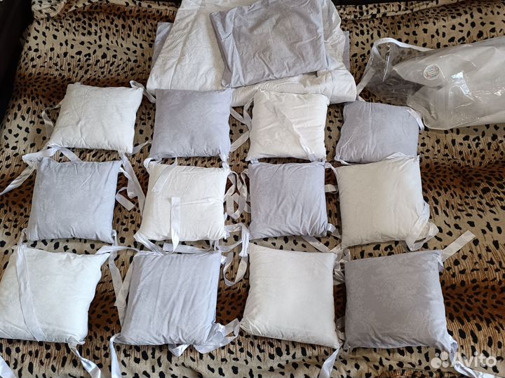 Бортики в детскую кроватку