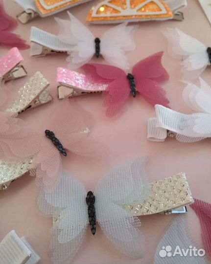 Заколка для волос ручной работы