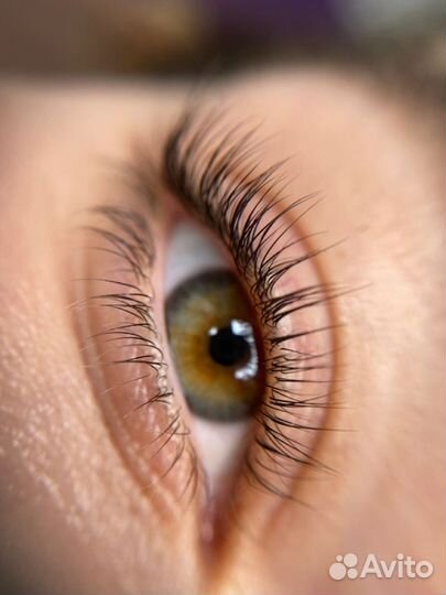 Ламинирование ресниц, брови