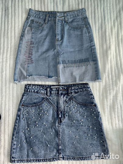 Джинсовая юбка