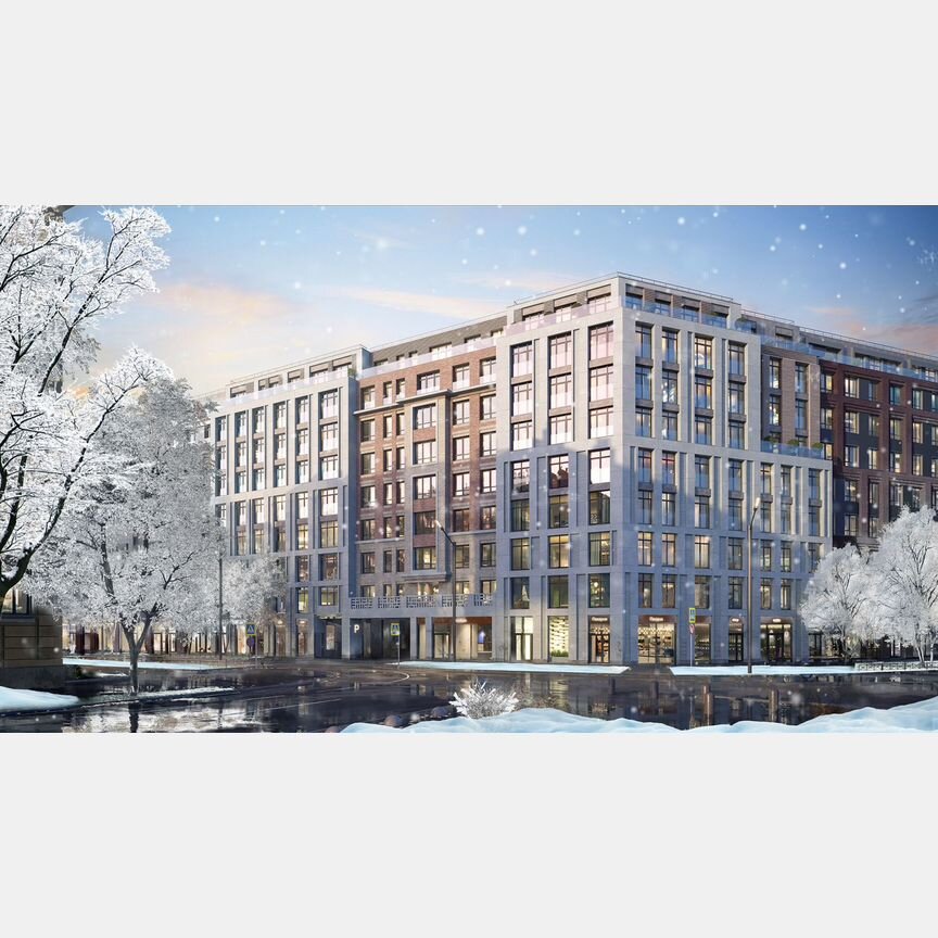 2-к. квартира, 76,3 м², 8/9 эт.