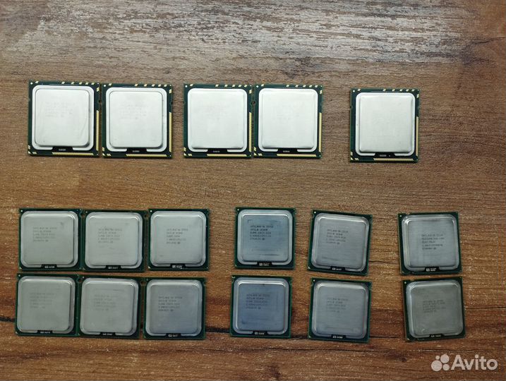 Процессоры Intel Xeon E5450, E5440, E5620 и другие