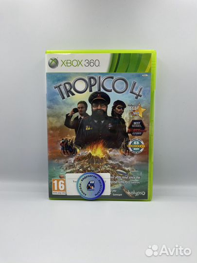 Tropico 4 xbox 360 (б/у, англ.)
