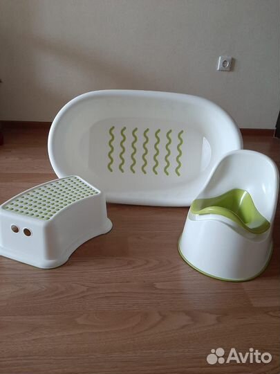 IKEA – детские ванна, горшок, табурет, контейнеры