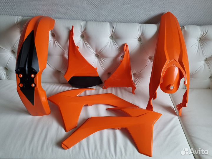 Комплект пластика R-Tech KTM EXC 125-500 12-13