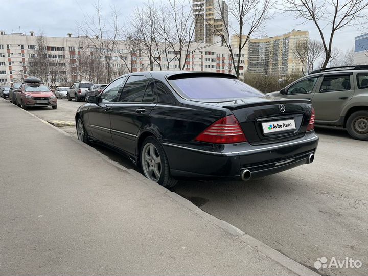 Mercedes-Benz S-класс 5.0 AT, 2003, 360 000 км