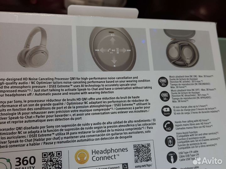 Наушники Sony WH-1000XM4 (оригинал)